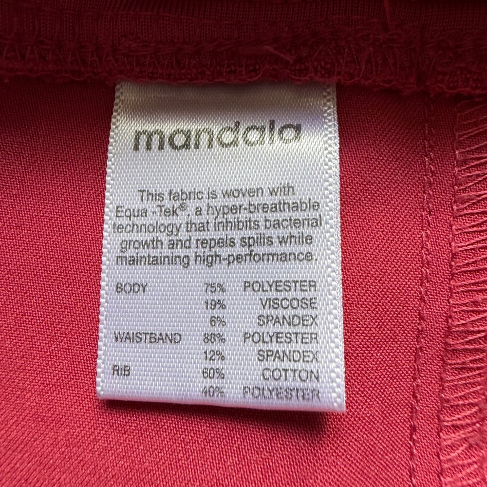 Mandala Equa-Tek Yoga Scrub Pants Joggers Lot of 2 Bundle XL Petite Maternity - Picture 3 of 14